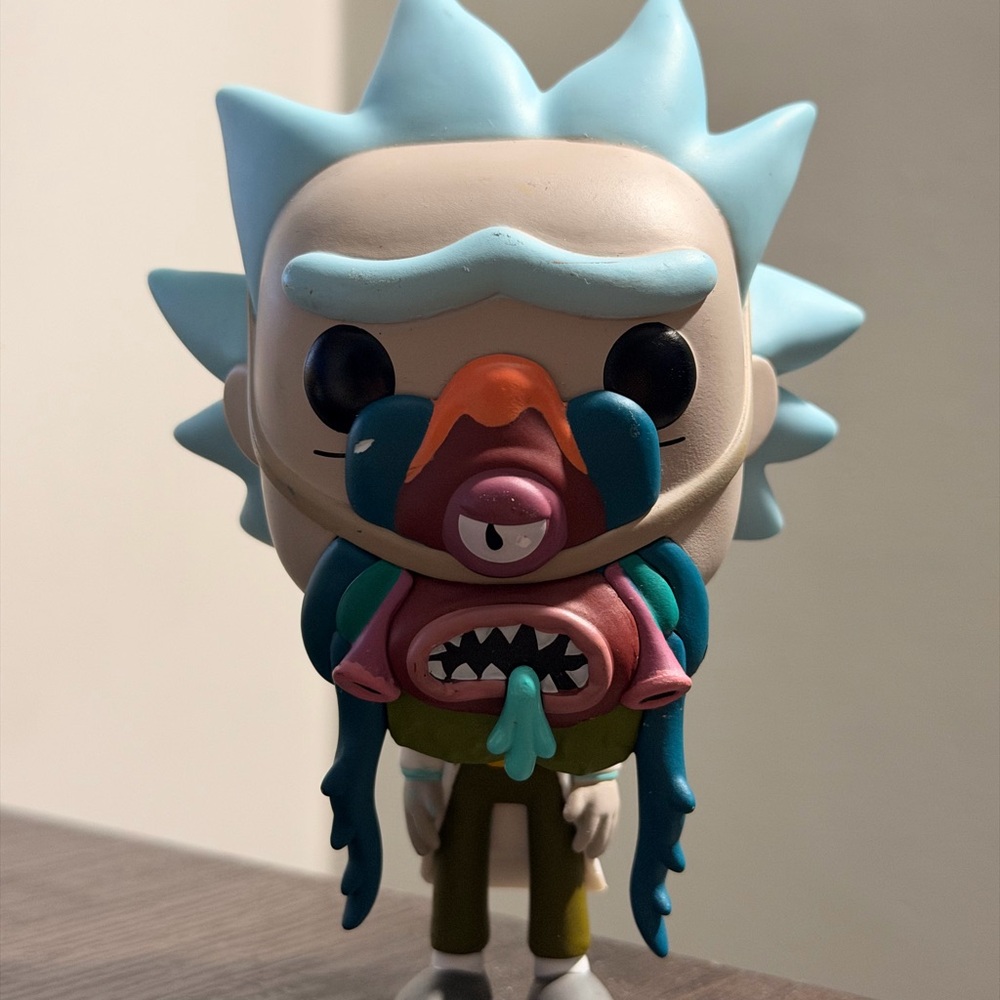 Rick With Glorzo figure